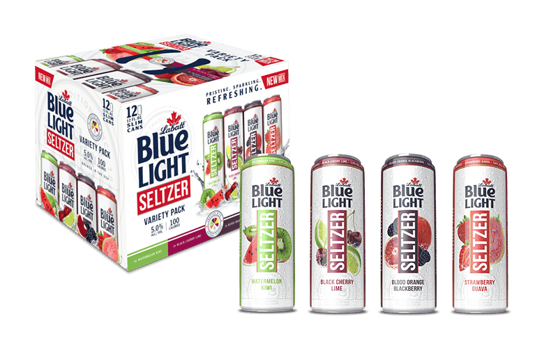Labatt Blue Light Seltzer Variety Pack Product Image