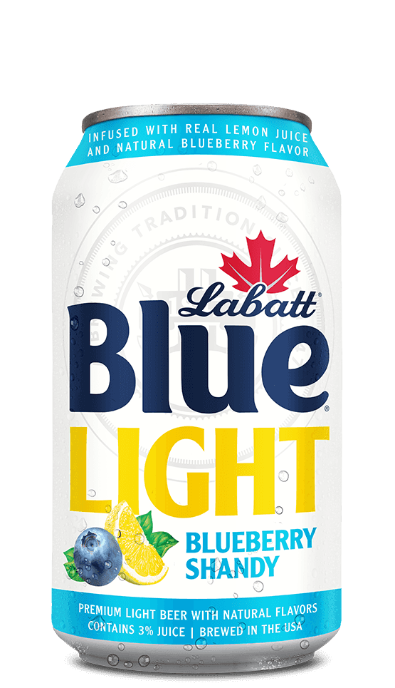 Labatt Blue Light Blueberry Shandy