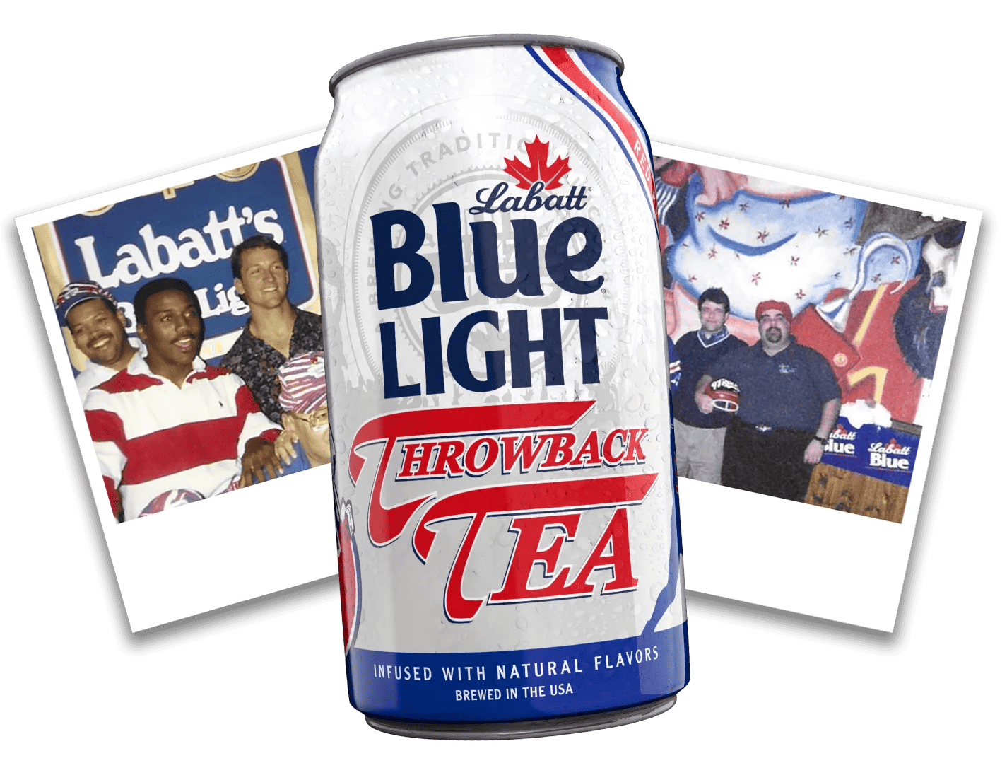 Labatt Blue Light Throwback Tea Retro